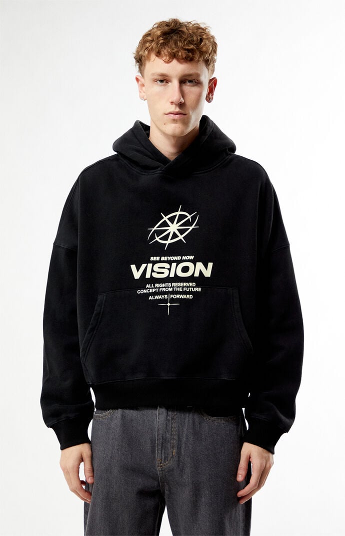Pacsun Vision Cropped Hoodie