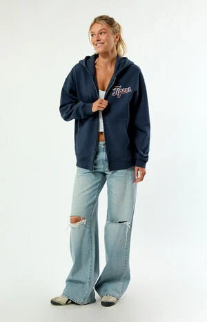 x MLB Detroit Tigers Zip Up Hoodie image number 1