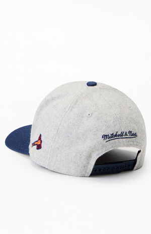 MLB Atlanta Braves Tail Sweep Pro Snapback Hat image number 3