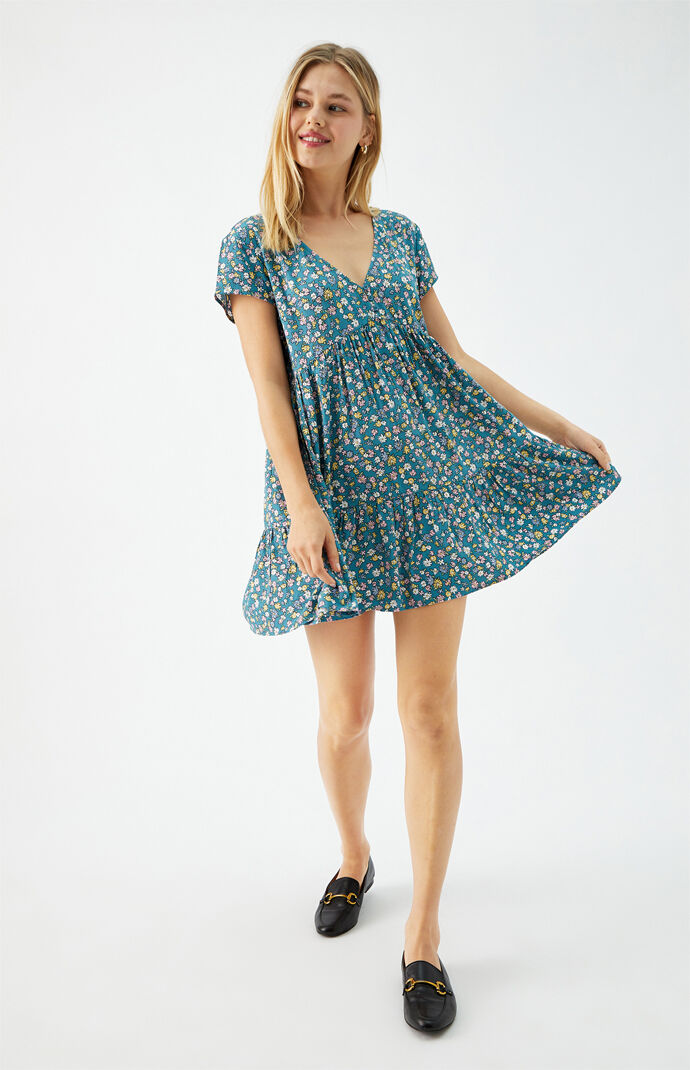pacsun yellow dress