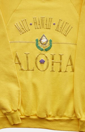 '90s Aloha Crew Neck Sweatshirt image number 3