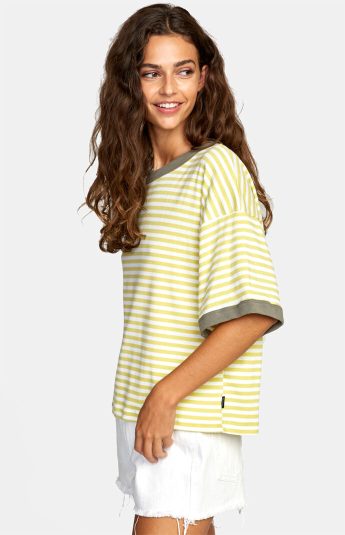 No Regard Striped T-Shirt