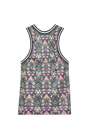 Flamingo Go Wild Basketball Tank Top image number 2