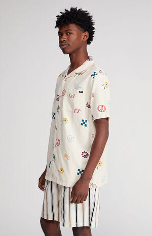 Organic In Our Hands Woven Camp Shirt image number 3