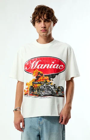 Maniac Racing Cropped T-Shirt image number 1