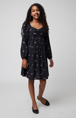 Long Sleeve Floral Dress