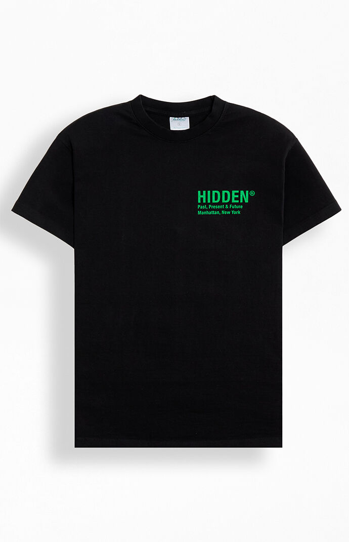 Hidden NY Black Logo T-Shirt | PacSun