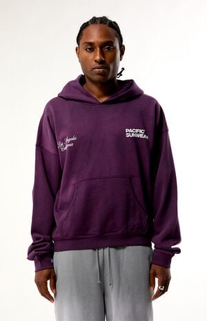 Purple Terrain Hoodie image number 1