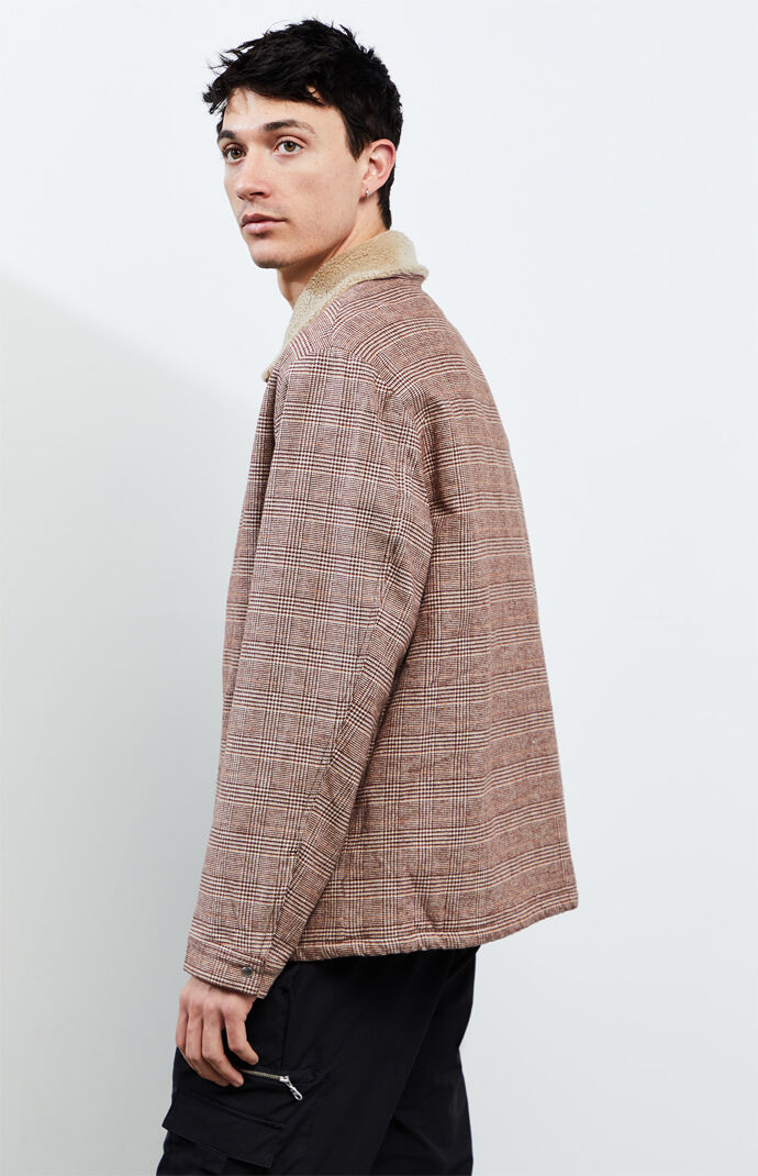 Tan Sherpa Work Jacket