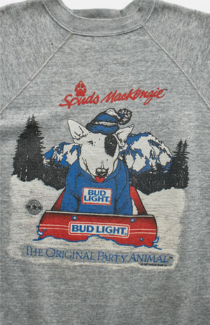 '80s Spuds Mackenzie Bud Light Crew Neck Sweatshirt image number 3