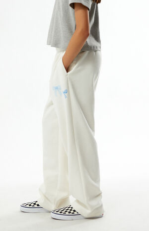Off White Bows Baggy Sweatpants image number 2