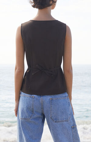 Brown Rafaela Top image number 4