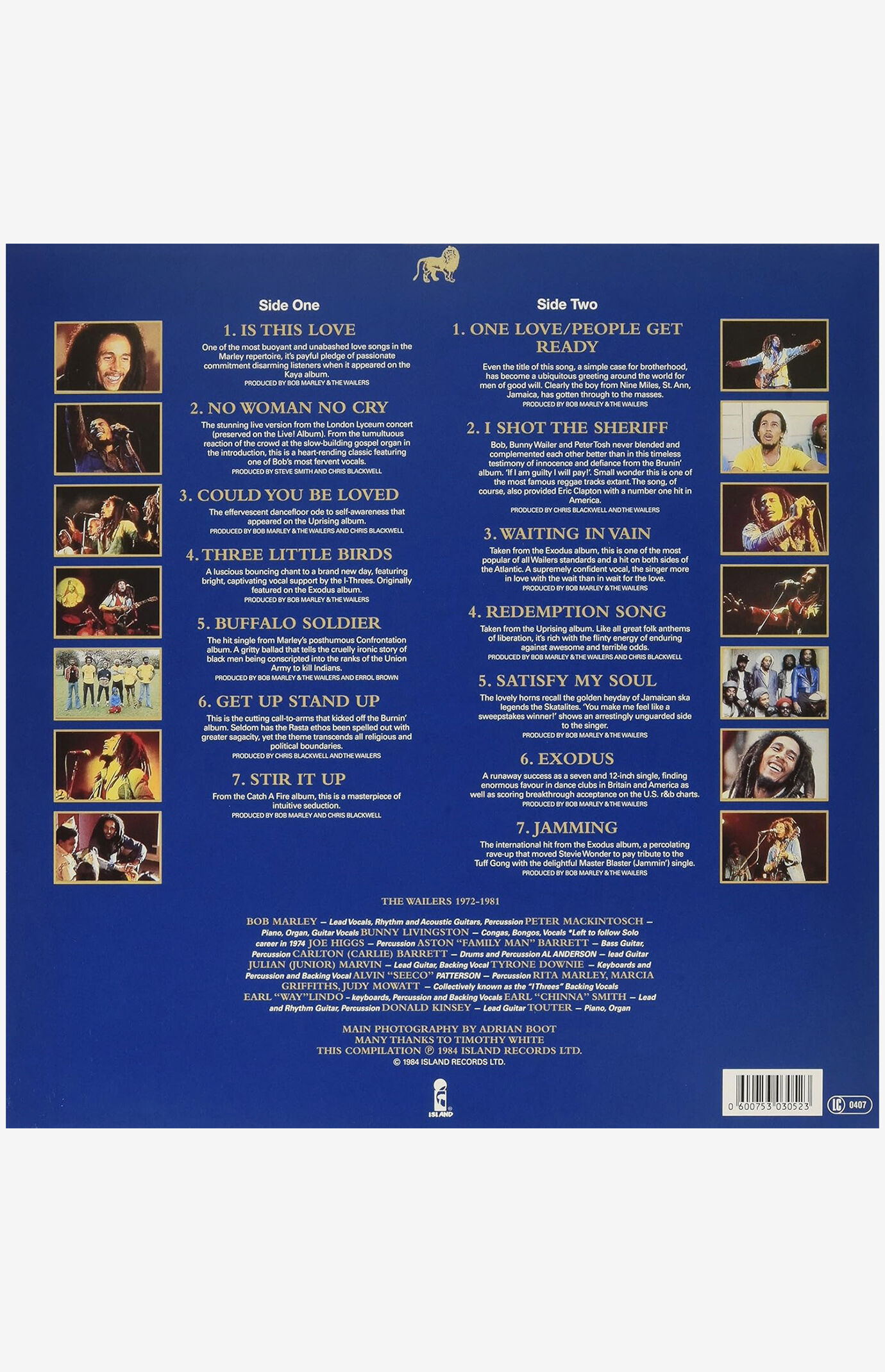 Bob Marley Legend Vinyl Record