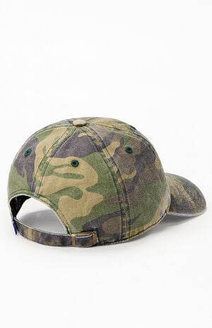 LA Dodgers Camo Clean Up Dad Hat image number 2