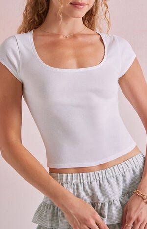 Sunshine Scoop Neck T-Shirt image number 2