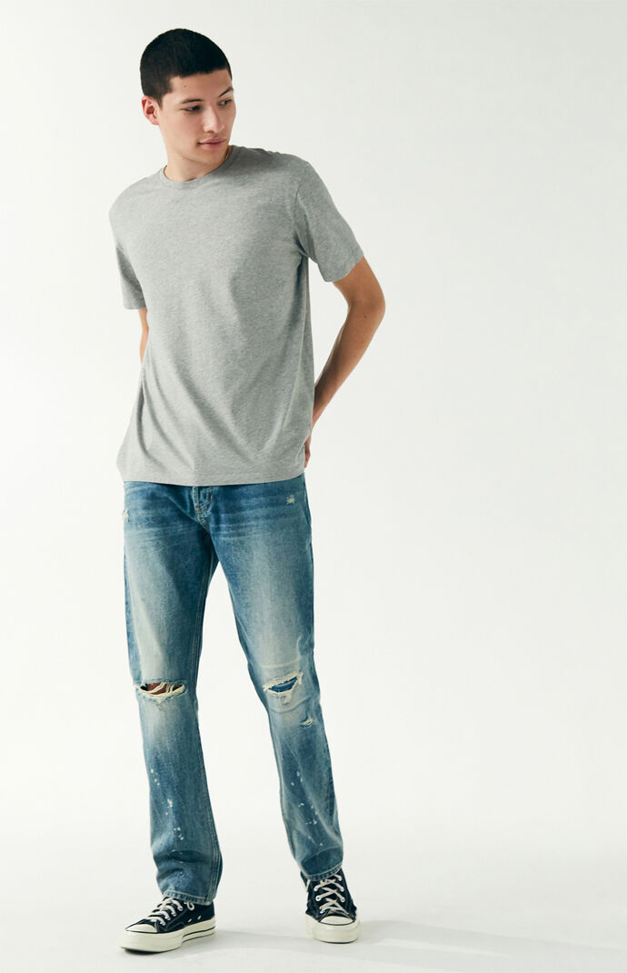Medium Ripped Vintage Loose Jeans