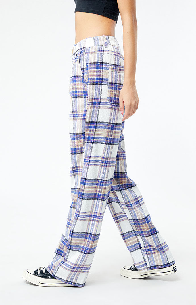 Plaid pants pacsun store