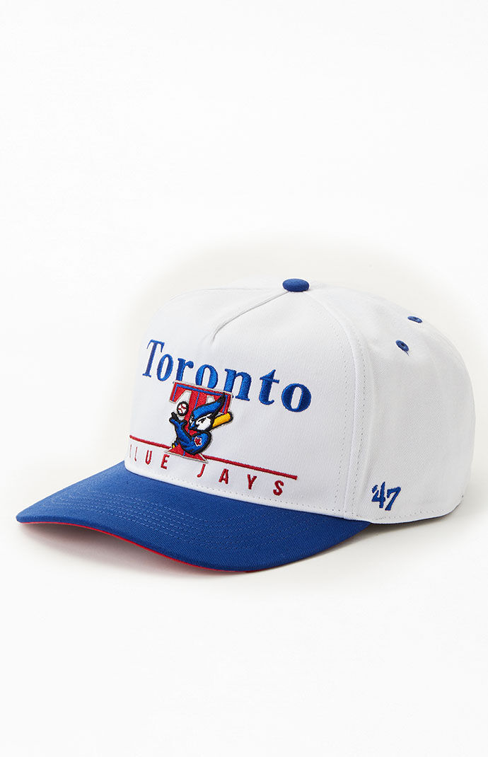 Blue outlet jays snapback