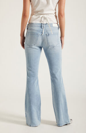 Jade Low Rise Bootcut Jeans Gray image number 4