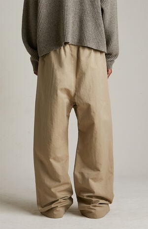 Desert Sand Textured Nylon Utility Pants image number 6
