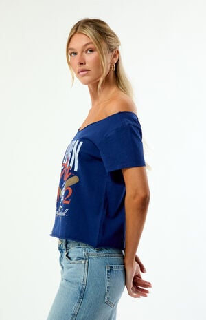 x MLB Houston Astros Off-The-Shoulder T-Shirt image number 3