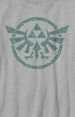 Kids Hyrule Icon T-Shirt image number 2