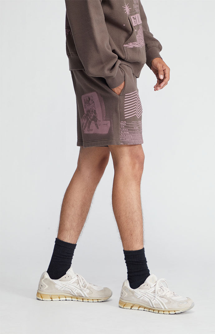 Graphic clearance sweat shorts