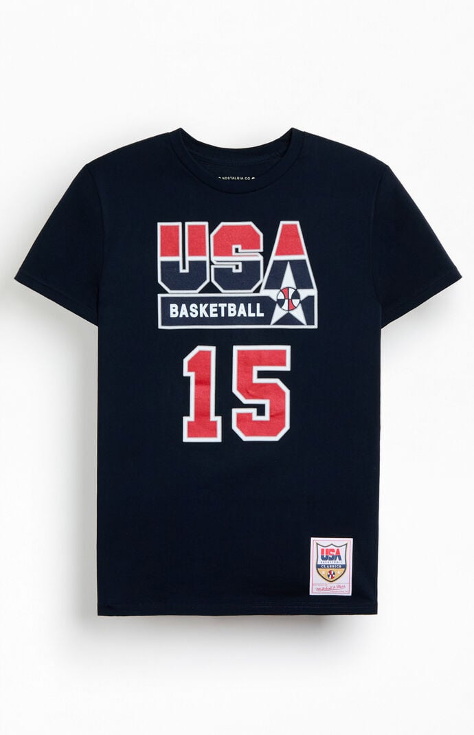 Mitchell & Ness USA Basketball Magic Johnson T-Shirt
