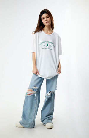 Athletique Sportif Club Oversized T-Shirt image number 3