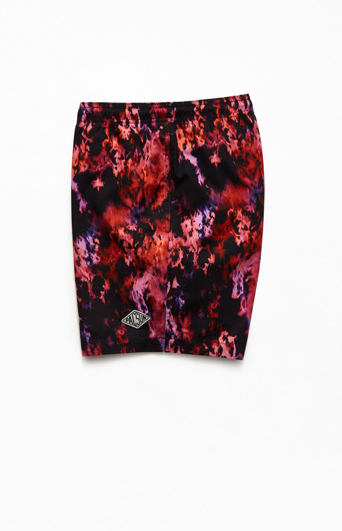 Flames 17" Swim Trunks