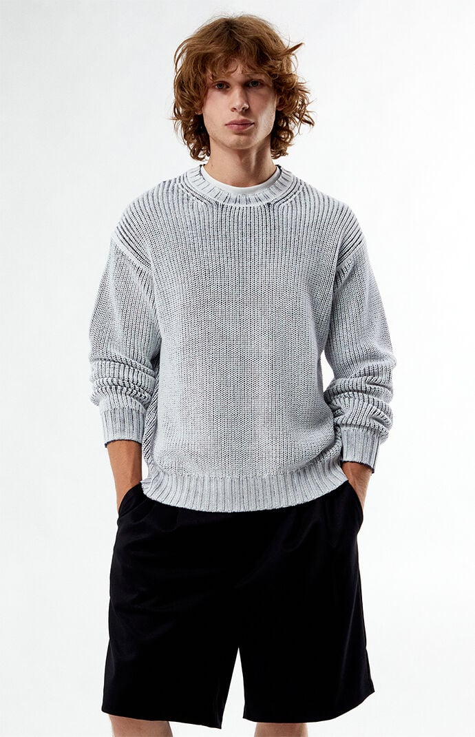 FIELD OF STUDY by Pacsun Sprayed Crew Neck Sweater | PacSun