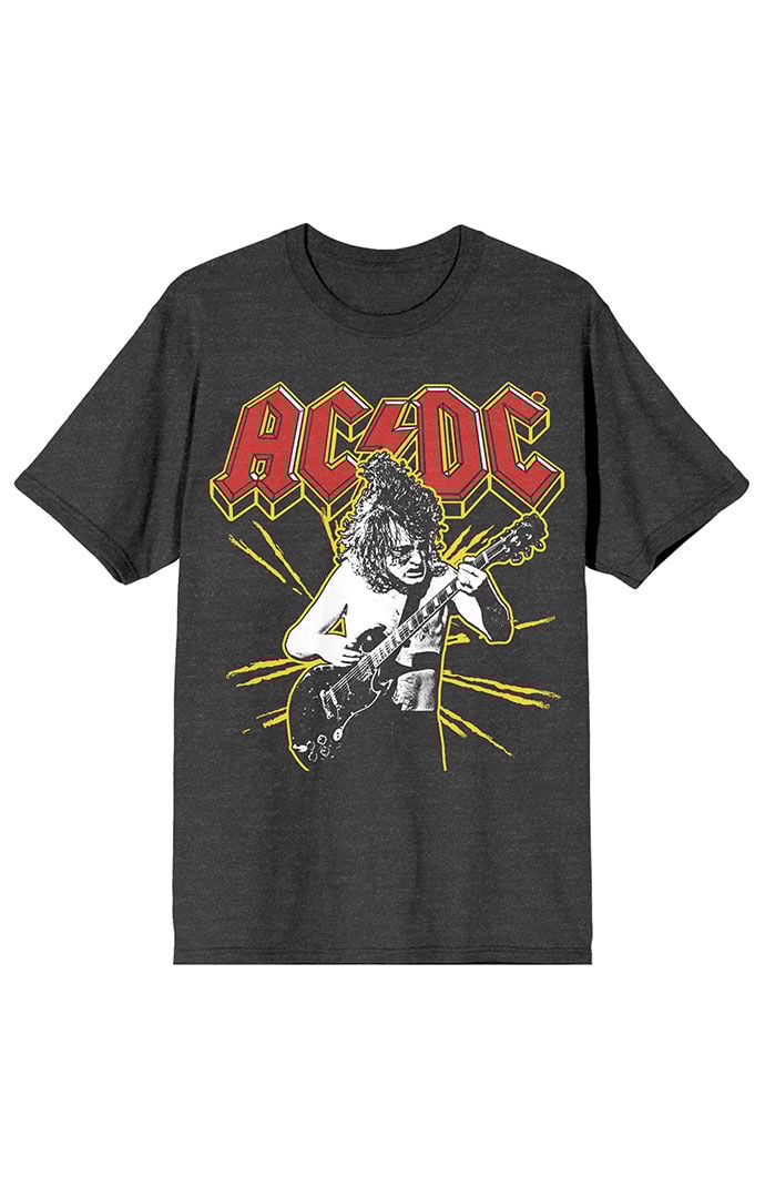 PacSun ACDC Yellow Spark T-Shirt