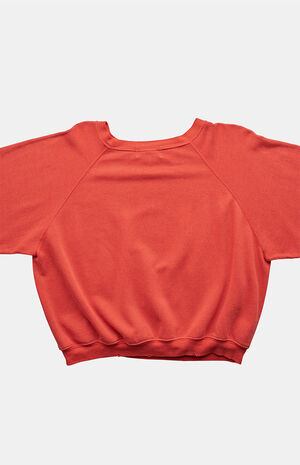 '90s US Postal Team Crew Neck Cropped Sweatshirt image number 2