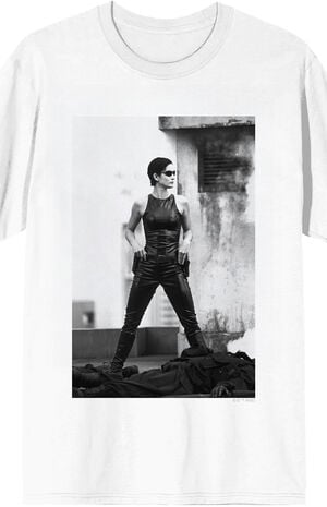 The Matrix Trinity Rooftop T-Shirt image number 2