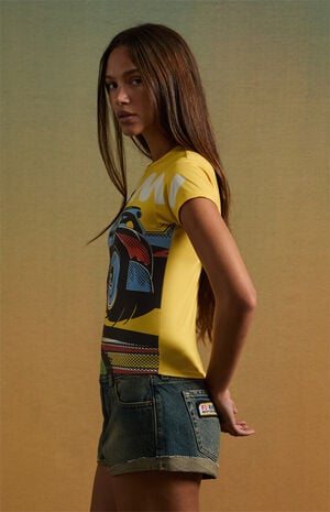 x Pacsun Miami Blur Finish Skimmer T-Shirt image number 3