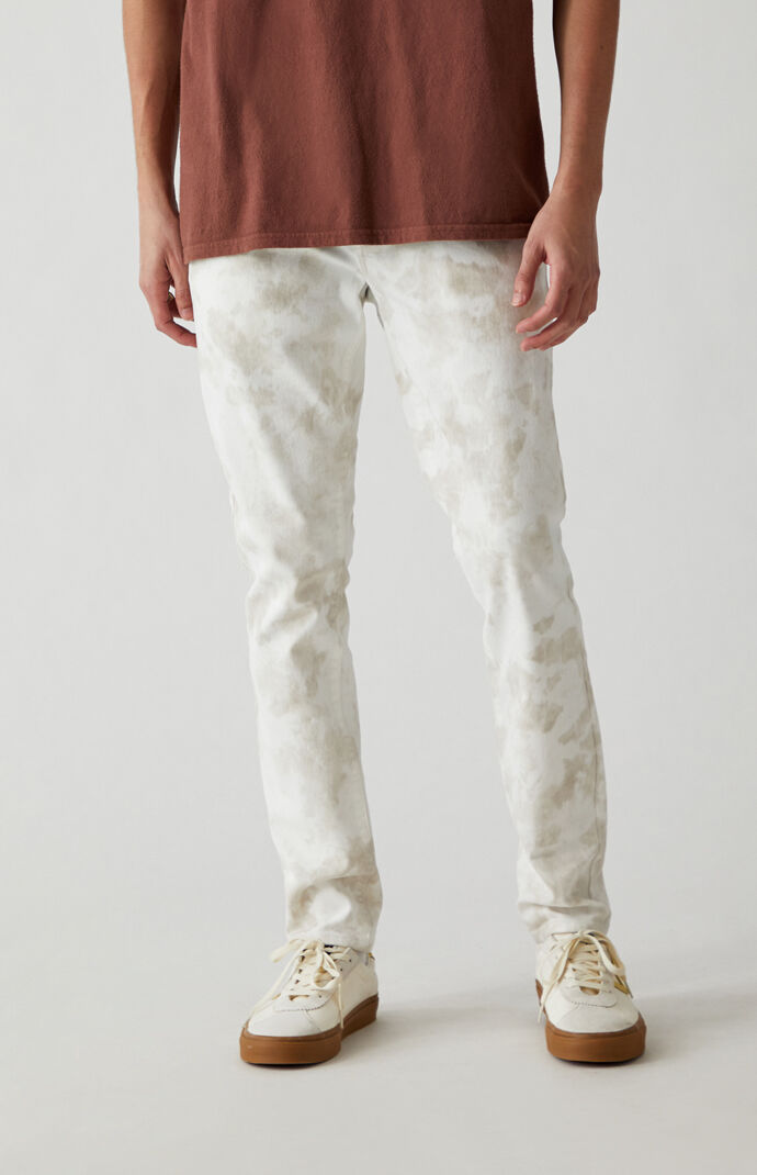 White Clouded Active Skinny Jeans