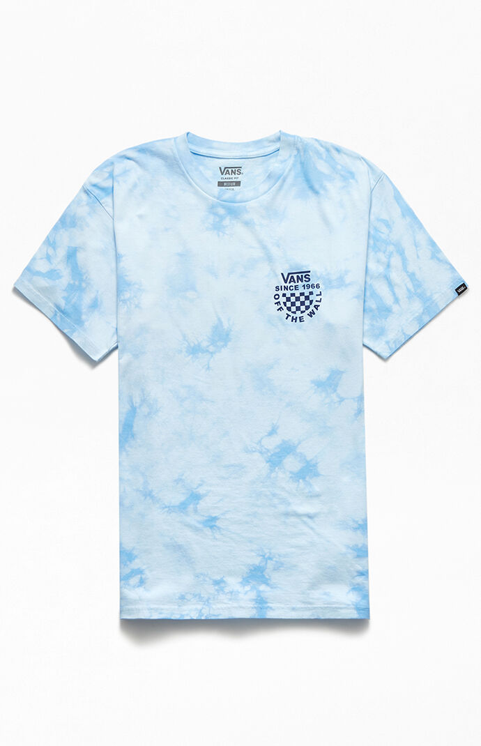 Checker Logo Tie Dyed T-Shirt