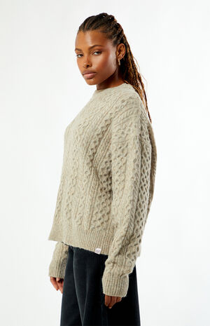 Teddy Cable Knit Sweater image number 2