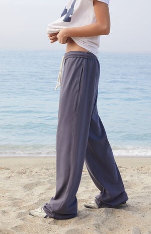 Navy Anastasia Baggy Sweatpants image number 2