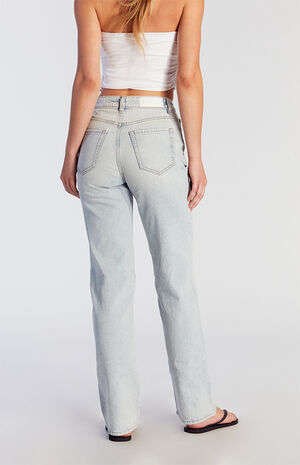'90s Boyfriend Jeans Stretch Light Indigo image number 4