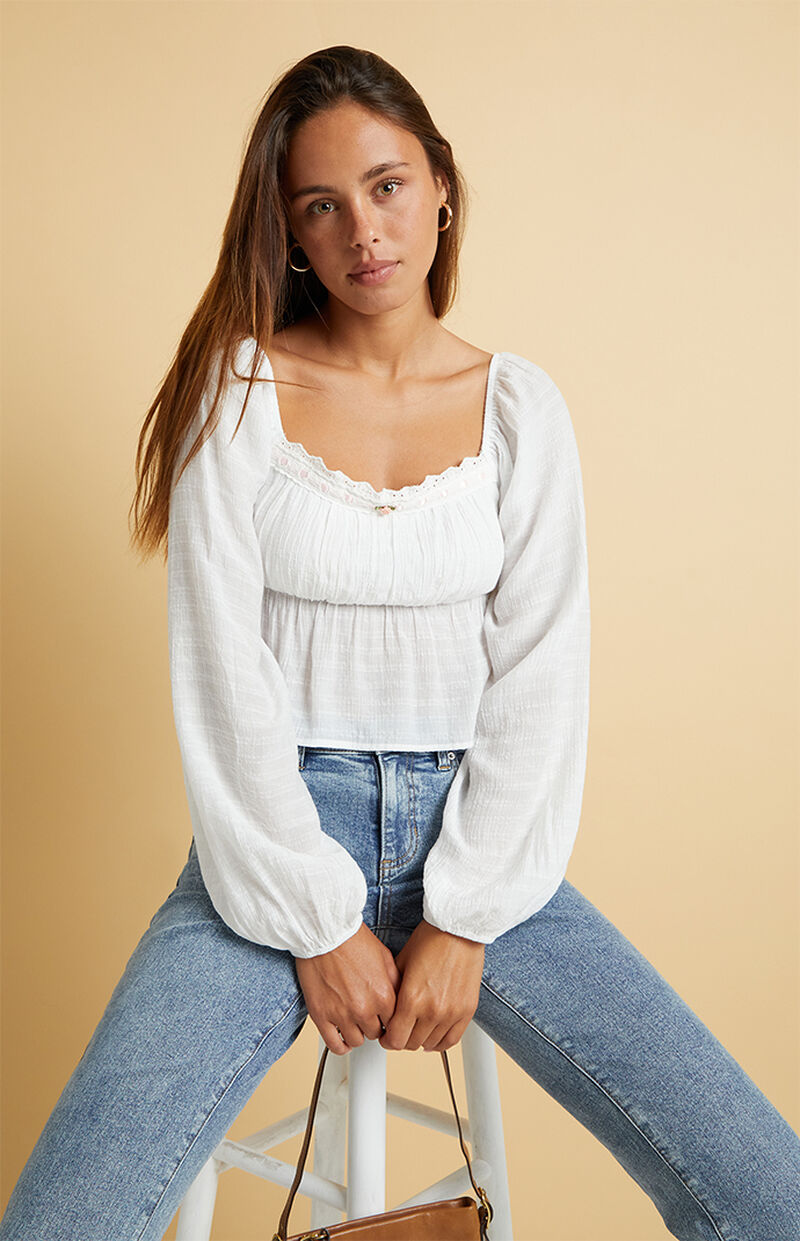 Lively Long-Sleeve Top (royal) main image 1