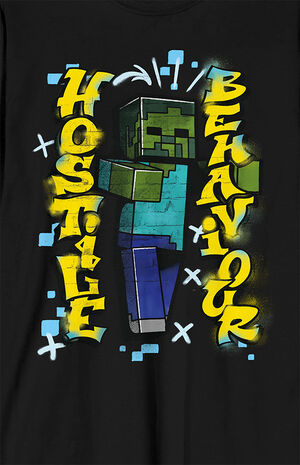 Minecraft Hostile Long Sleeve T-Shirt image number 2
