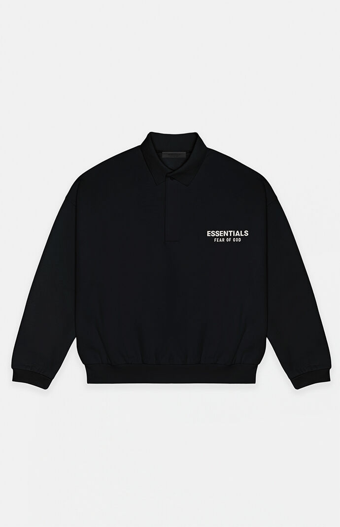 国内発送☆FEAR OF GOD☆FLEECE POLO/BLACK eyJidWNrZXQiOiJic3RuLWltYWdlLX