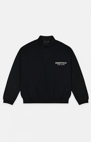 Black Fleece Polo Sweatshirt image number 1