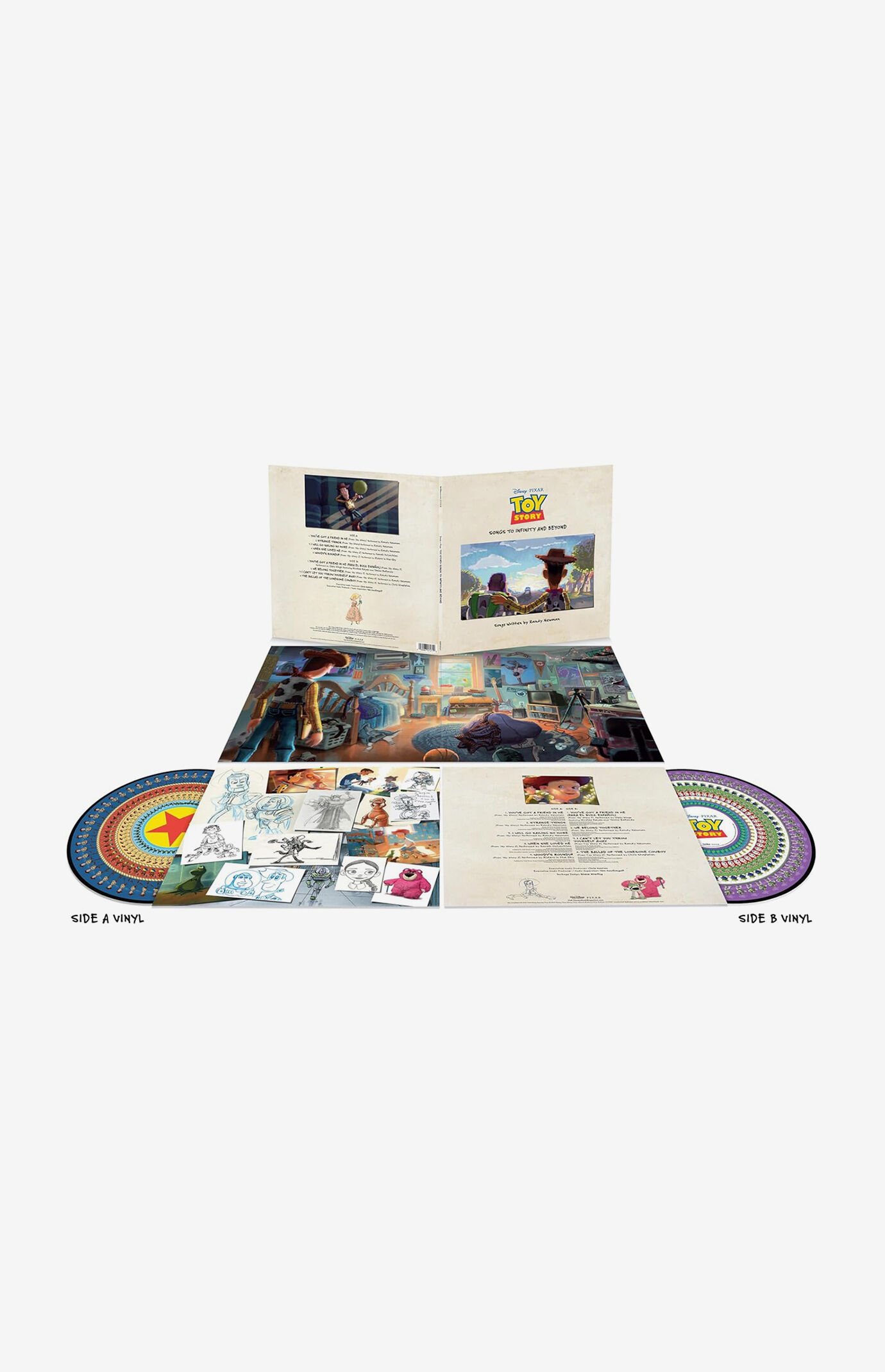 Toy Story Songs To Infinity And Beyond Vinyl Record | Pacsun