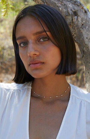 Mini Pearl Choker Necklace image number 1