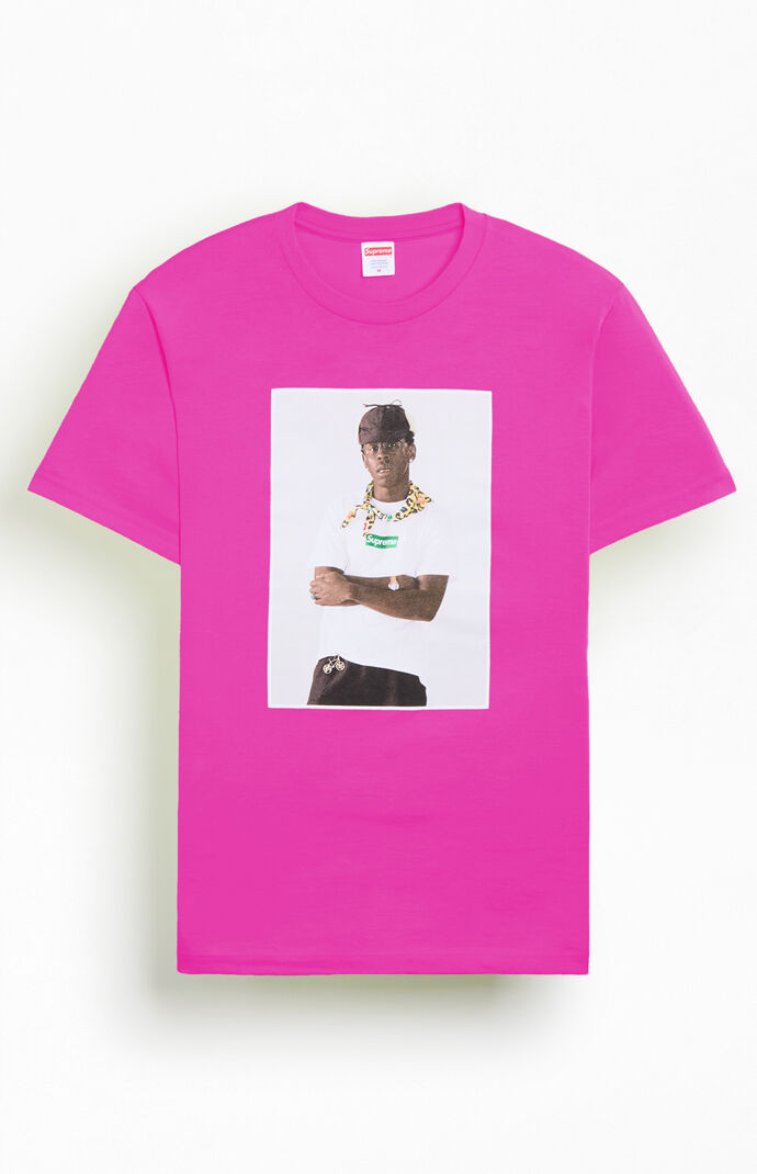 Supreme Magenta Tyler The Creator T-Shirt | Pacsun