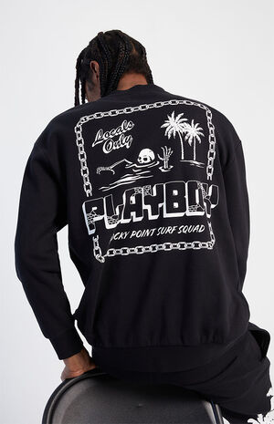 By PacSun Rocky Point Crew Neck Sweatshirt image number 1