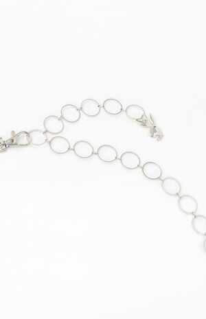 By PacSun Silver Chain Belt image number 3