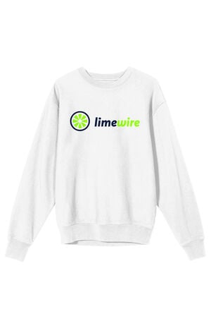 Lime Wire Neon Logo Crew Neck Sweatshirt image number 1